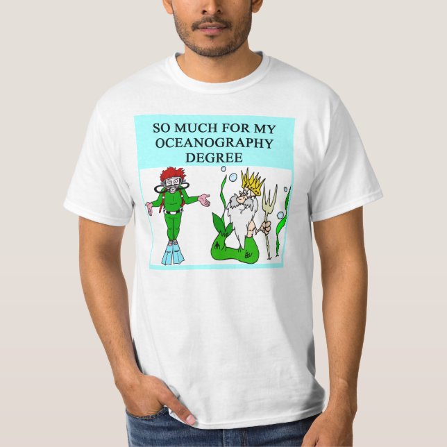 T-shirt Océanographe d'OCÉANOGRAPHIE (Devant)