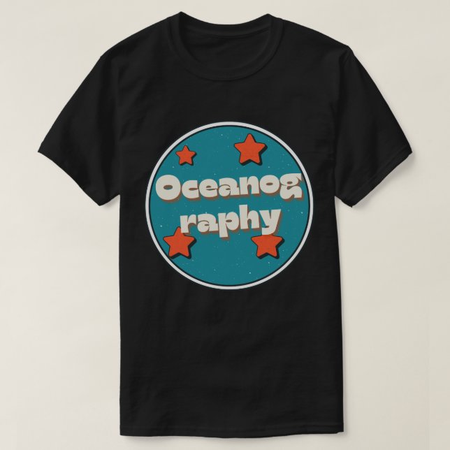 T-shirt Océanographie (Design devant)