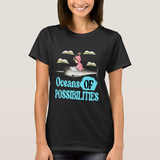 T-shirt Océans De Possibilités Lecture D'été 2022 Bébé B (Devant)