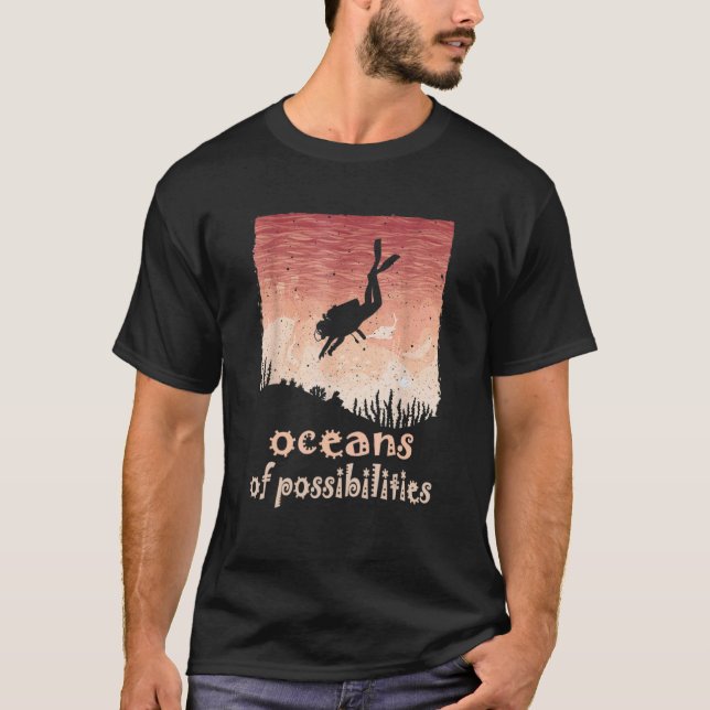 T-shirt Océans De Possibilités Lecture D'été 2022 Biblioth (Devant)