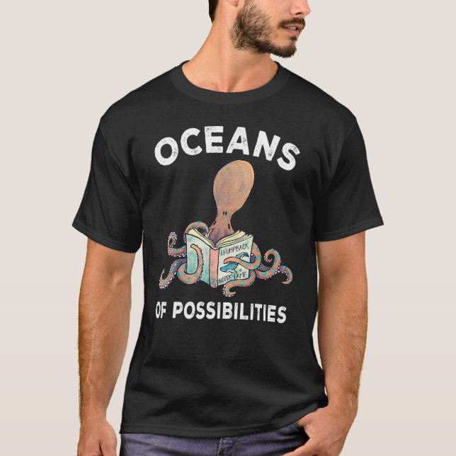 T-shirt Océans De Possibilités Lecture D'été 2022 Biblioth (Devant)