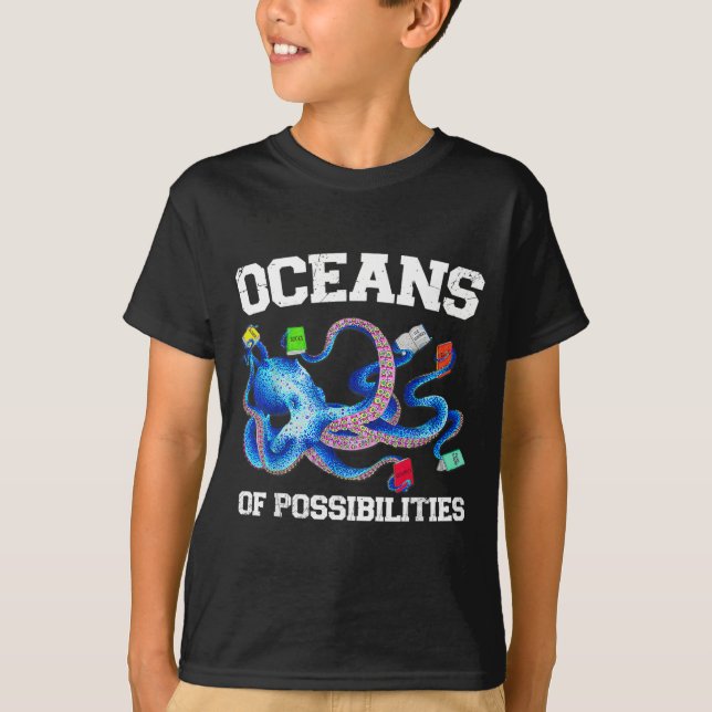 T-shirt Océans de possibilités Lecture estivale 2022 (Devant)