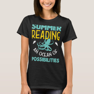T-shirt Océans Des Possibilités Lecture Été
