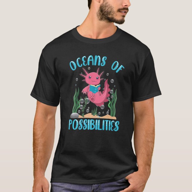 T-shirt Océans Des Possibilités Lecture Été 2022 Axolo (Devant)
