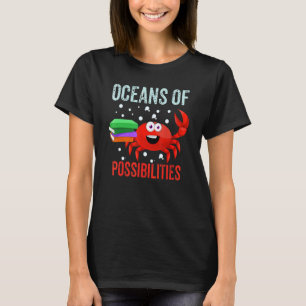 T-shirt Océans Des Possibilités Lecture Été 2022 Crabe