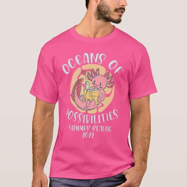 T-shirt Océans Des Possibilités Lecture Été 2022 Cute S (Devant)