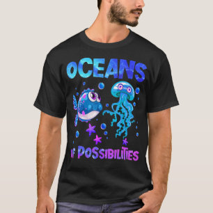 T-shirt Océans Des Possibilités Lecture Été 2022 Mer Et