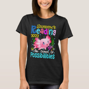 T-shirt Océans Des Possibilités Lecture Été 2022 Mignonne