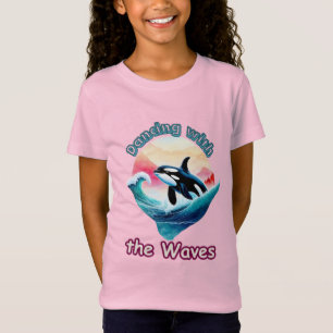 T-Shirt Ocean's Leap : Tueur d'Orca dans les couleurs d'Aq