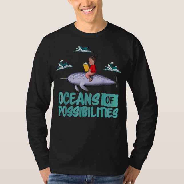 T-shirt Oceans-Of-Possibilités-Summer-Reading 2022 Librair (Devant)