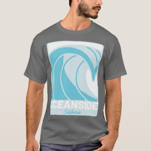 T-shirt Oceanside Beach California Atlantic Ocean FL Crash