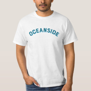T-shirt Oceanside, Californie Arc Vintage