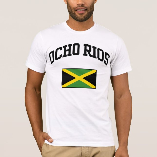 T-shirt Ocho Rios Jamaïque (Devant)