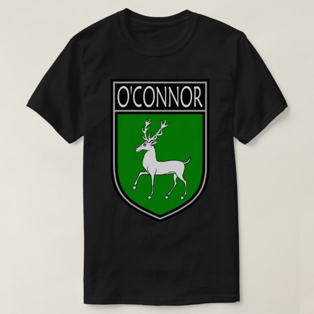 T-shirt OConnor de clan irlandais (Design devant)