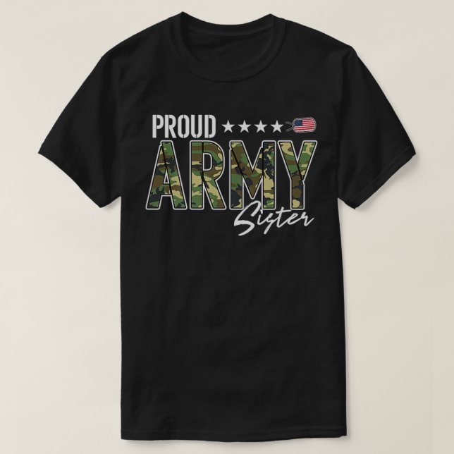 T-shirt OCP Proud Army Sister Premium  (Design devant)