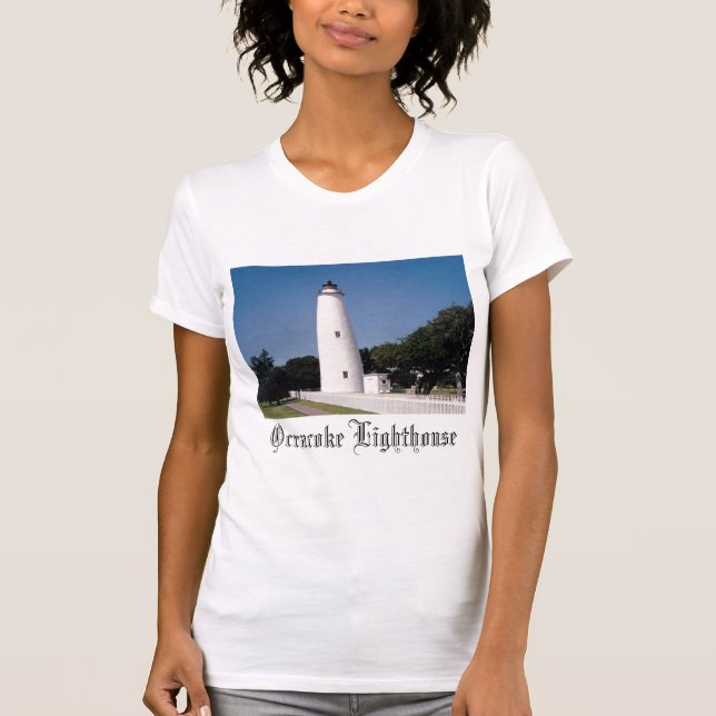 T-shirt Ocracoke Lighthouse (Devant)