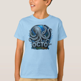 T-shirt Octo Octopus – Restez curieux. Allez loin.