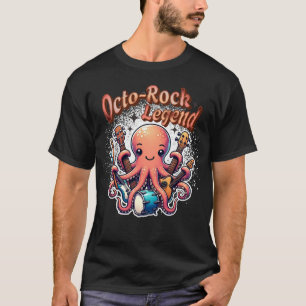 T-shirt Octo-Rock Legend Octopus