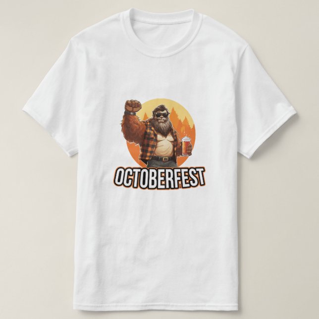 T-shirt Octoberfest Bigfoot (Design devant)