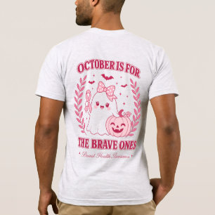 T-shirt Octobre de sensibilisation au cancer du sein Hallo