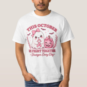 T-shirt Octobre de sensibilisation au cancer du sein Hallo