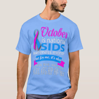 T-shirt Octobre est le mois de sensibilisation aux PEID t