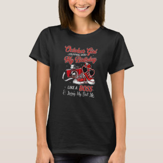 T-shirt Octobre Fille Entrant Dans Mon Anniversaire Comme
