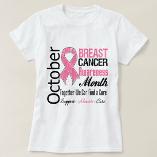 T-shirt Octobre - mois de conscience de cancer du sein