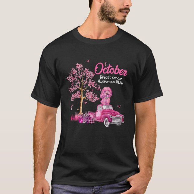 T-shirt Octobre Mois de sensibilisation au cancer du sein  (Devant)