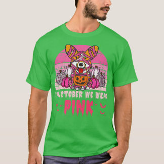 T-shirt Octobre Nous Portons Pink Breast Cancer Corgi Citr