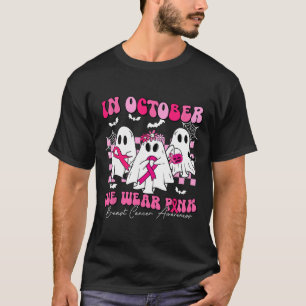 T-shirt Octobre Nous Portons Pink Breast Cancer Sensibilis