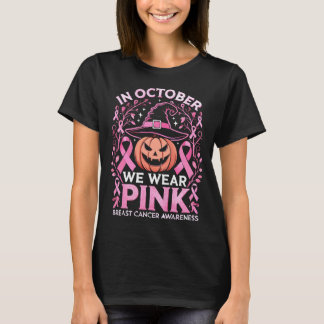 T-shirt Octobre Pink Breast Cancer Tee