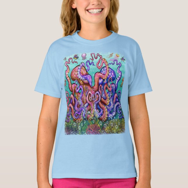 T-shirt octopi (Devant)