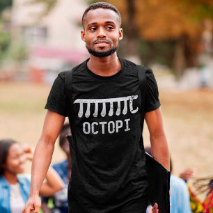 T-shirt Octopi Funny physique Math Joke Geek Pi Day Nerd