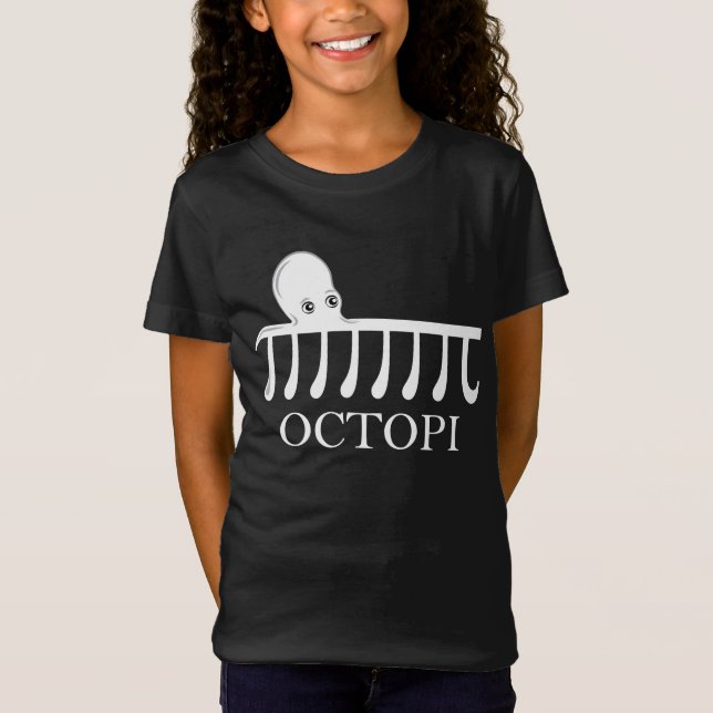 T-Shirt Octopi - Funny Pi Octopus Math (Devant)