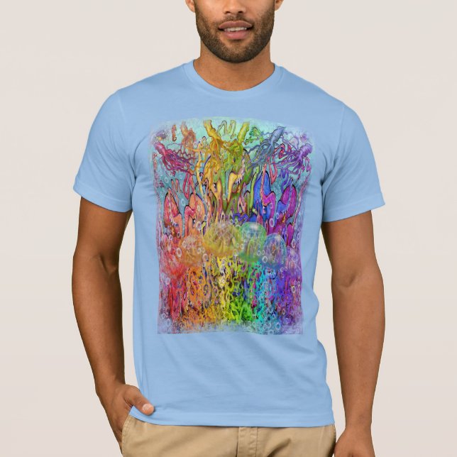 T-shirt octopus (Devant)