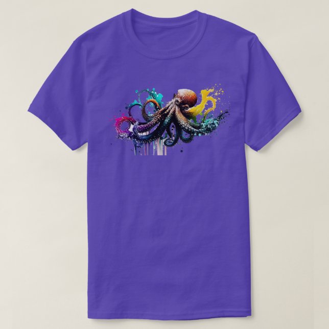T-shirt Octopus 1 (Design devant)