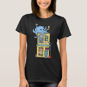 T-shirt Octopus affamé