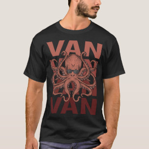 T-shirt Octopus amusant - Nom de Van
