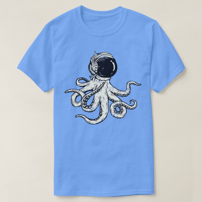 T-shirt Octopus astronaute (Design devant)