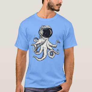 T-shirt Octopus astronaute