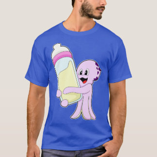 T-shirt Octopus avec Bébé Bouteille Lait