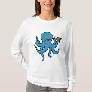 T-shirt Octopus avec livre