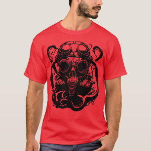 T-shirt octopus avec masque gastrique