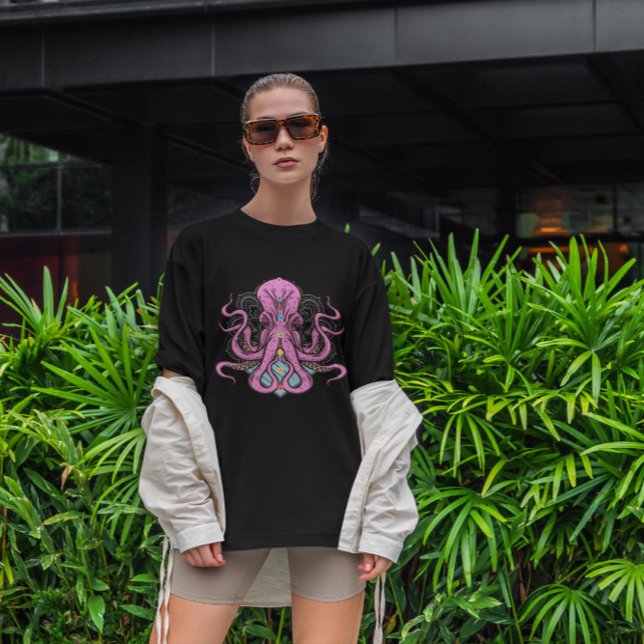 T-shirt Octopus Chakras (Créateur téléchargé)