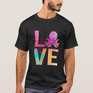 T-shirt Octopus coloré Maman Octopus
