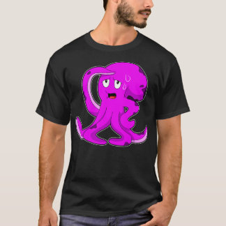 T-shirt Octopus comme athlète à la transpiration