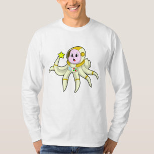 T-shirt Octopus comme plongeur avec étoile