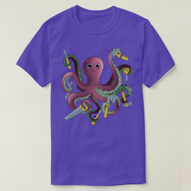 T-shirt Octopus du centre (Design devant)