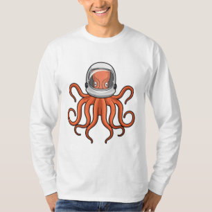 T-shirt Octopus en astronaute